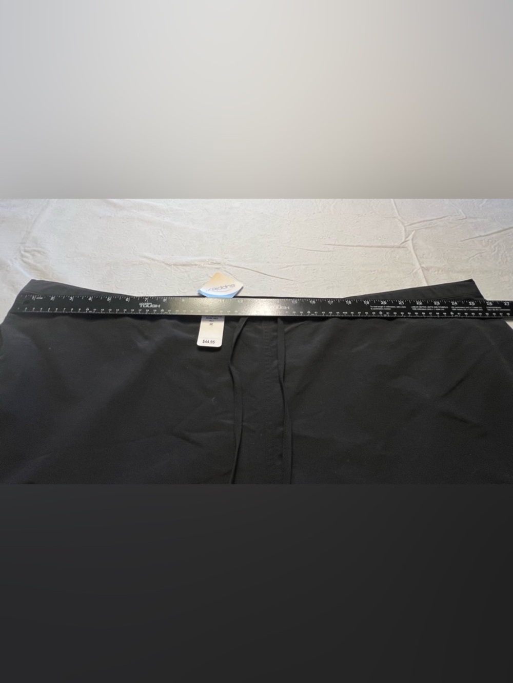 L.L. Bean Black Drawstring Capris - Picture 4 of 8